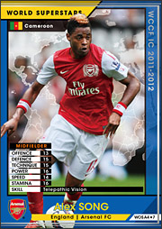 アレックス・ソング | WCCF カードデータ詳細